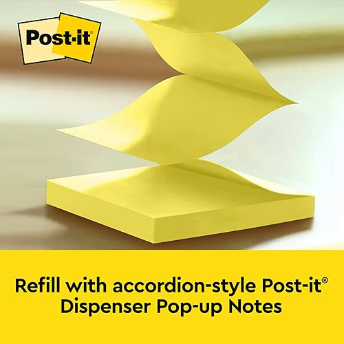 Miniatura 4 de Post-it Dispensador de notas de búho, incluye 1 bloc de notas emergentes Post-it de 3 x 3 pulgadas, 45 hojas (OWL-330-BK)
