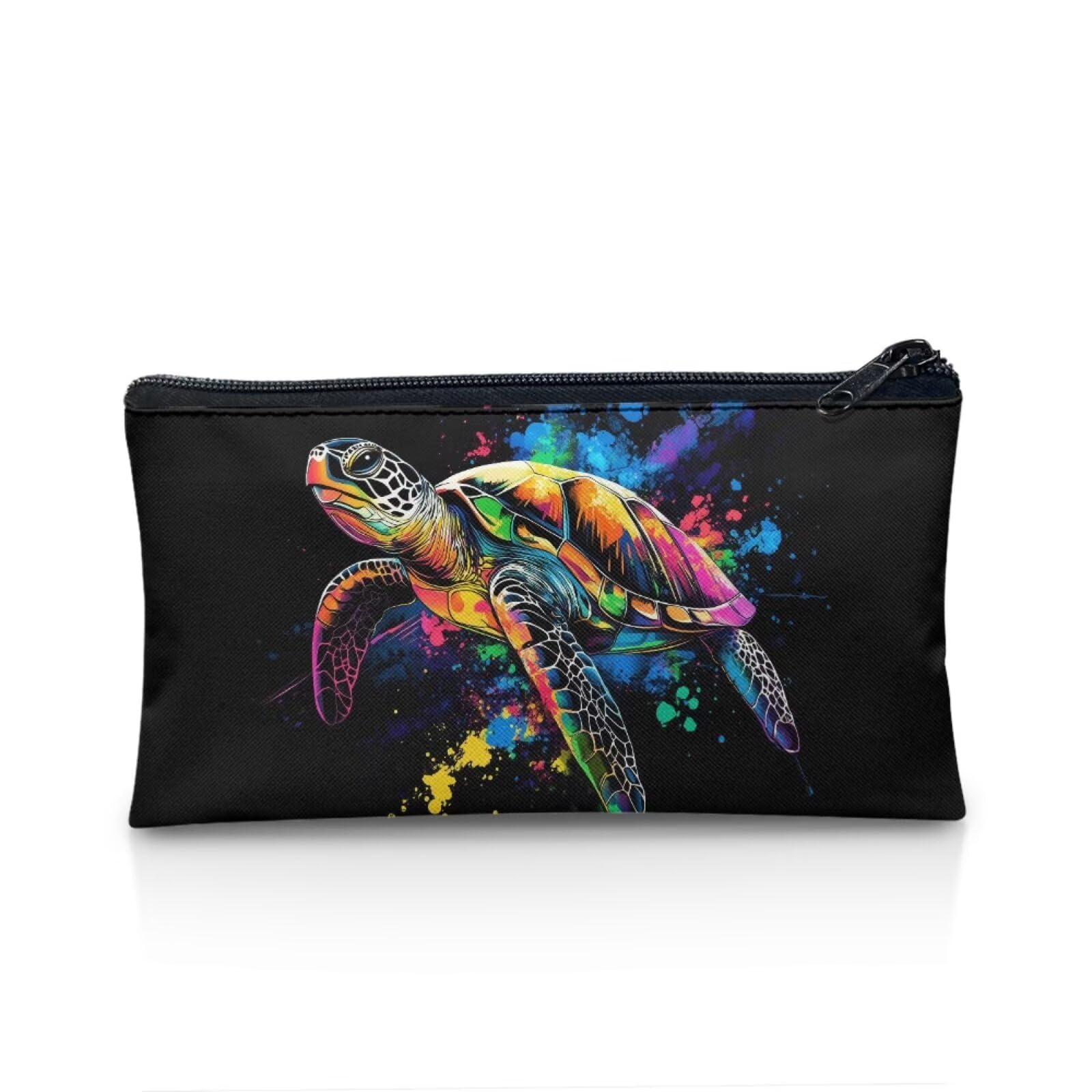Wnbucioht Girls Cute Pencil Case DAnimal Sea Turtle Print Pen Bags Pencil Holder for Kids School Supplies Big Capacity Pencil Case Pencil Box,Storage Box for School Boys Teens Pen Bags — image 1