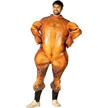 Cooked Roast Turkey Thanksgiving Halloween Costume for Women and Men, Adult One Size