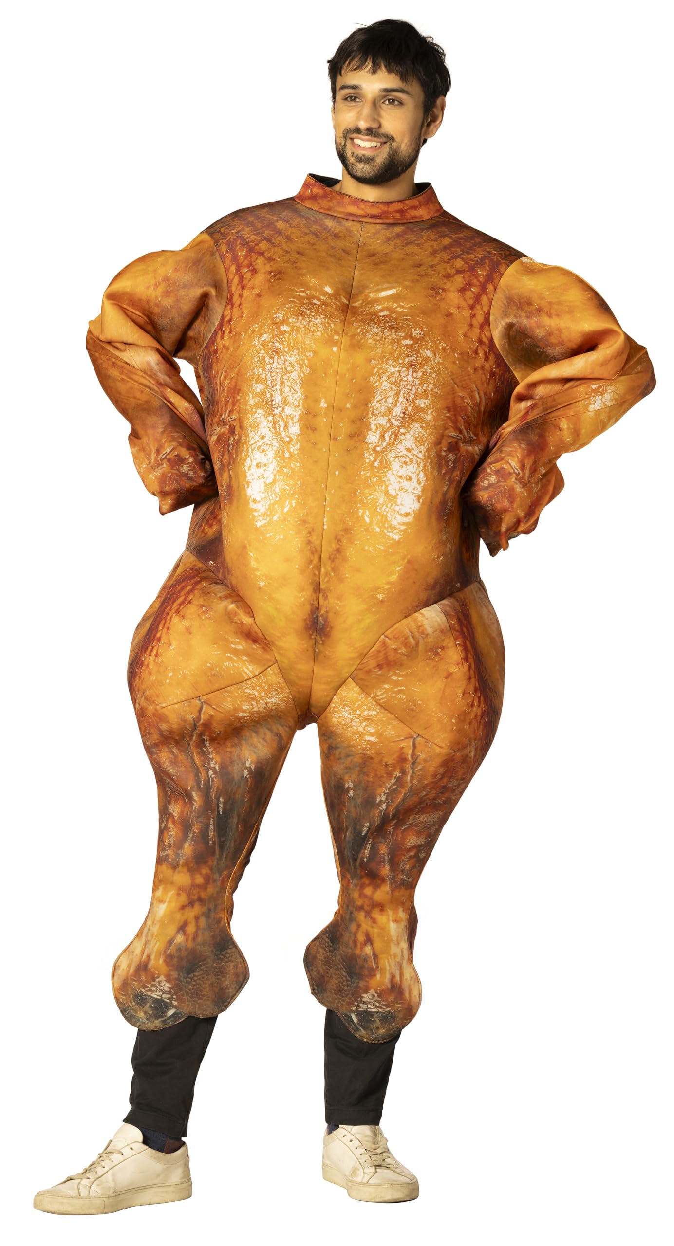 Cooked Roast Turkey Thanksgiving Halloween Costume for Women and Men, Adult One Size