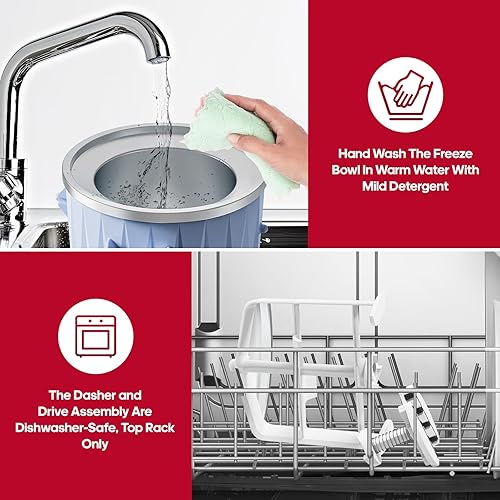 Miniatura 6 de InnoMoon KitchenAid - Accesorio para máquina de helados para batidora de pie, compatible con batidora de pie Kitchenaid de 4.5 cuartos de galón, 5