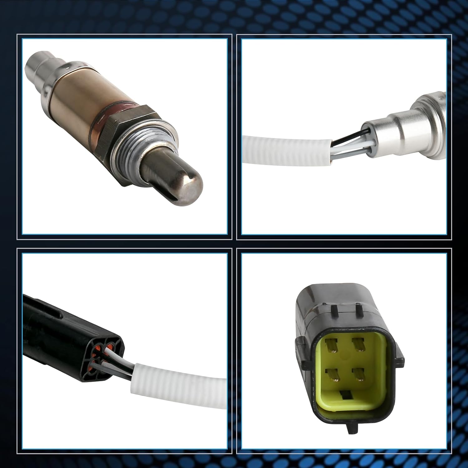 Oxygen Sensor Downstream Compatible with Buick Century LeSabre Park Avenue Regal Rendezvous & Chevy Camaro Lumina & More Replace # 13014