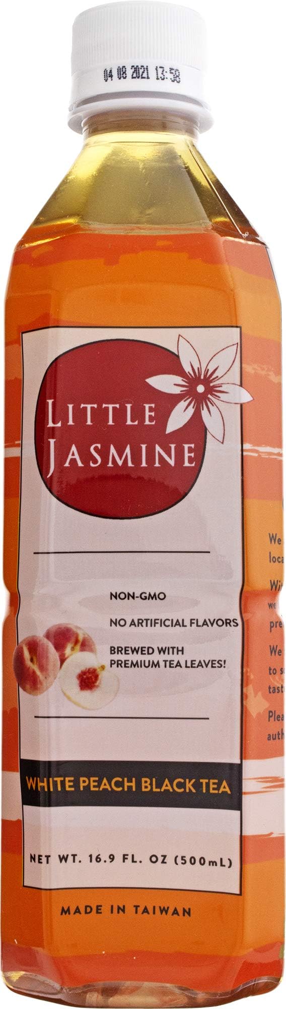 White Peach Black Tea, 16.9 Fl Oz (Pack of 12)