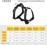 CHABA Harness GUARD 5 Degree Adjustment, Dog Harness, Sizes S-XL, Colors, Best for Dog Spine Safe, Anti-Pull (Black, S) - 2