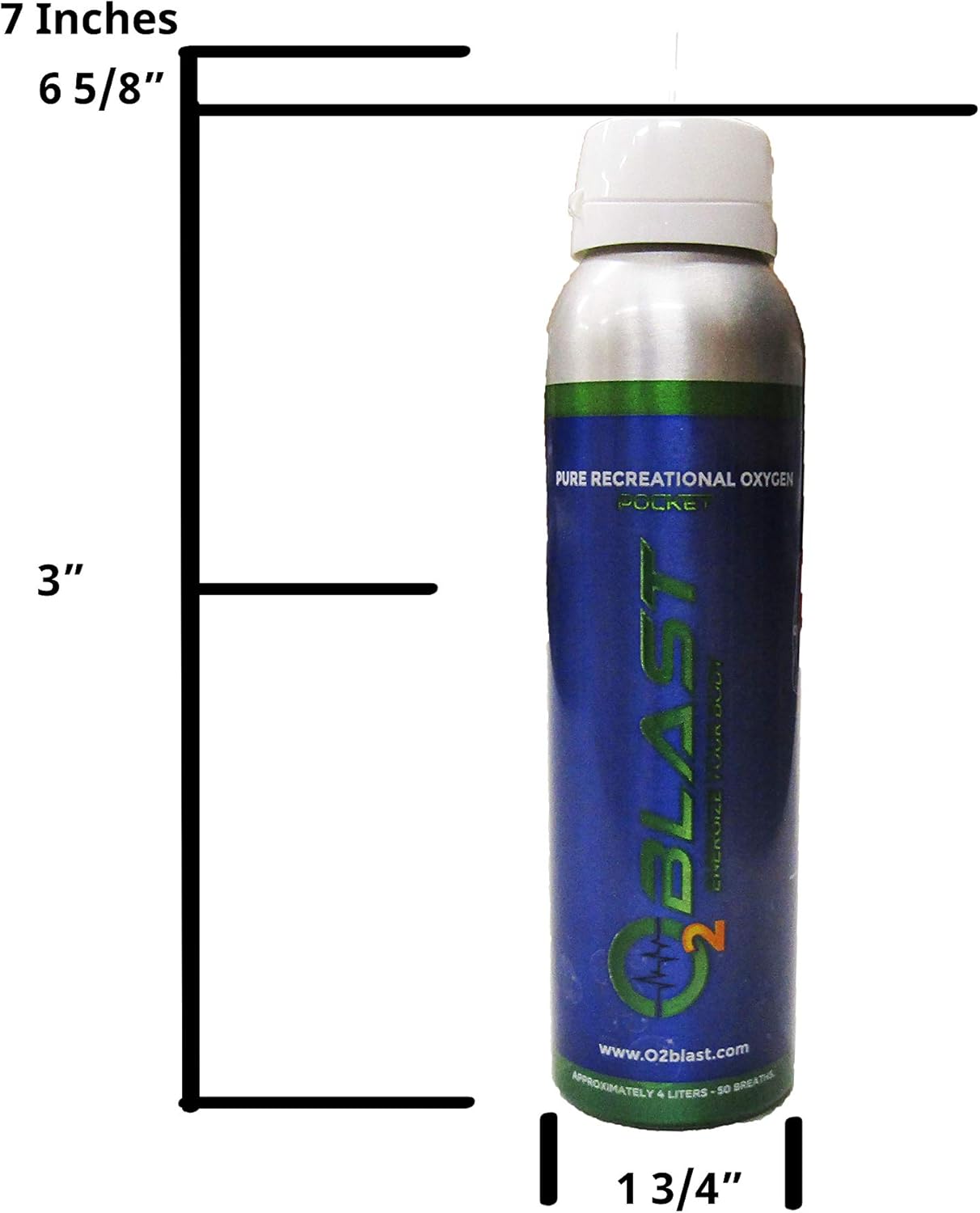 Buy 99.7 Pure Oxygen Supplement, Quick Recovery for Exercise, Motion Sickness, Altitude