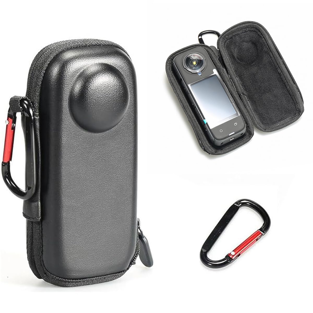 ZORBES® Travel Case for Insta360 X4 Hard Shell Portable Storage Bag for Insta360 X4 Waterproof Anti-Scratch EVA Protective Case with Carabiner (B0D2L1X6LP) Amazon Price History, Amazon Price Tracker