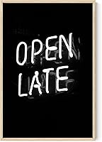 Vista 24 de Haus and Hues Póster de goma negra de David Michelangelo – Imágenes para decoración de pared de dormitorio, imágenes estéticas negras estéticas