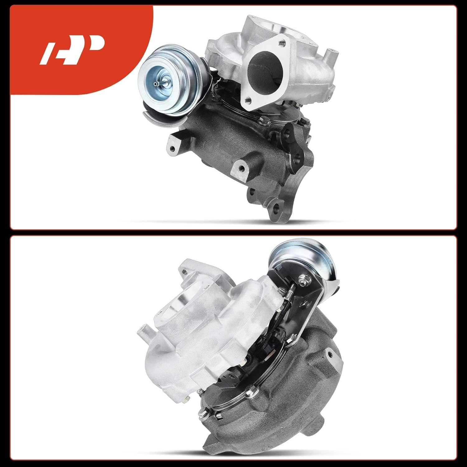 A-Premium Complete Turbo Turbocharger Kit, with Wastegate Actuator & Gasket, Compatible with Nissan Pathfinder 2006 2007 2008, 4.0L, 5.6L, Replace# 767720-0002, 769708-5004