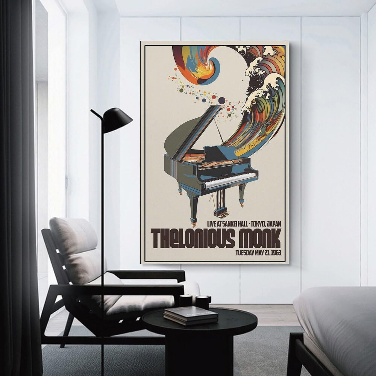 Amazon.com: Thelonious Monk Concert TourTokyo, Japan 1963 Canvas