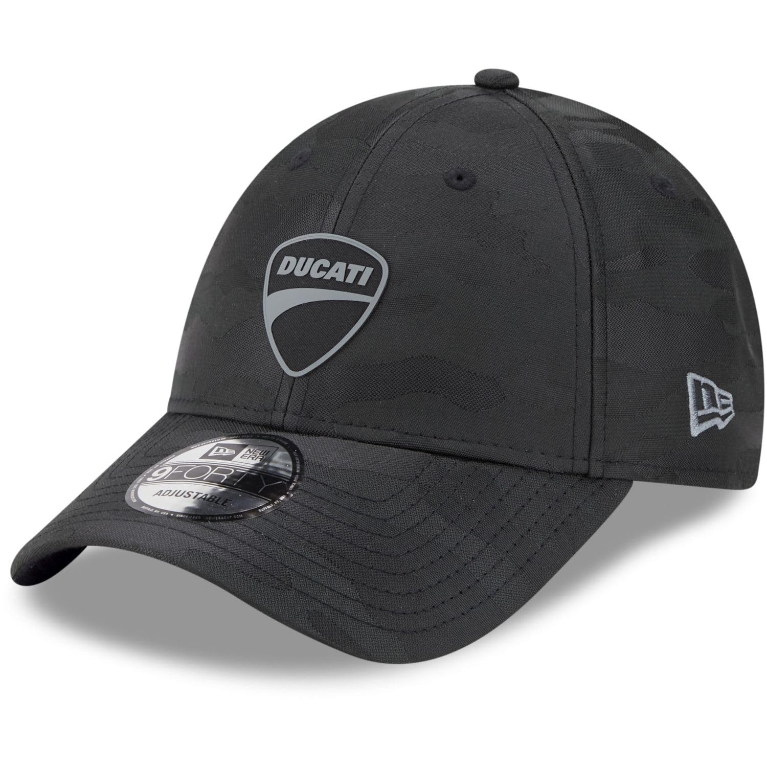 New Era Adults 9Forty Ducati Motor Sport Baseball Cap Hat Black