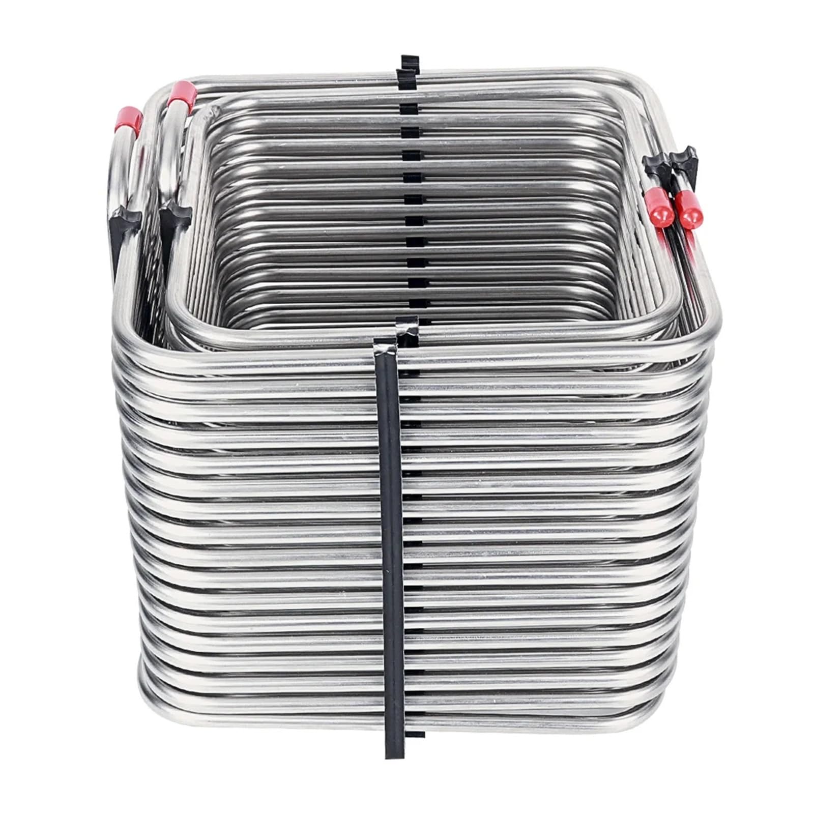 Enfriador de serpentín de enfriamiento Cuadrado de Acero Inoxidable de 5/16'' de diámetro Exterior for Cerveza de Barril casera, Caja de Kegerator Múltiples Aplicaciones