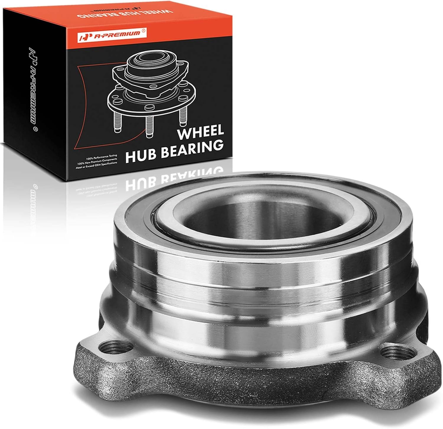 A-Premium Rear Wheel Bearing and Hub Assembly Compatible with BMW 525i 525xi 528i 528i xDrive 528xi 530i 530xi 535i 535i xDrive 535xi 540i 545i 550i 550i GT xDrive M5