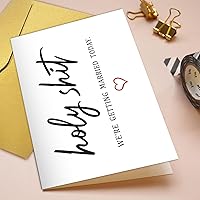 Vista 4 de Qiliji Tarjeta divertida del día de la boda, tarjeta de votos del día de la boda del novio novia, tarjeta To My Husband Wife On Our Wedding Day