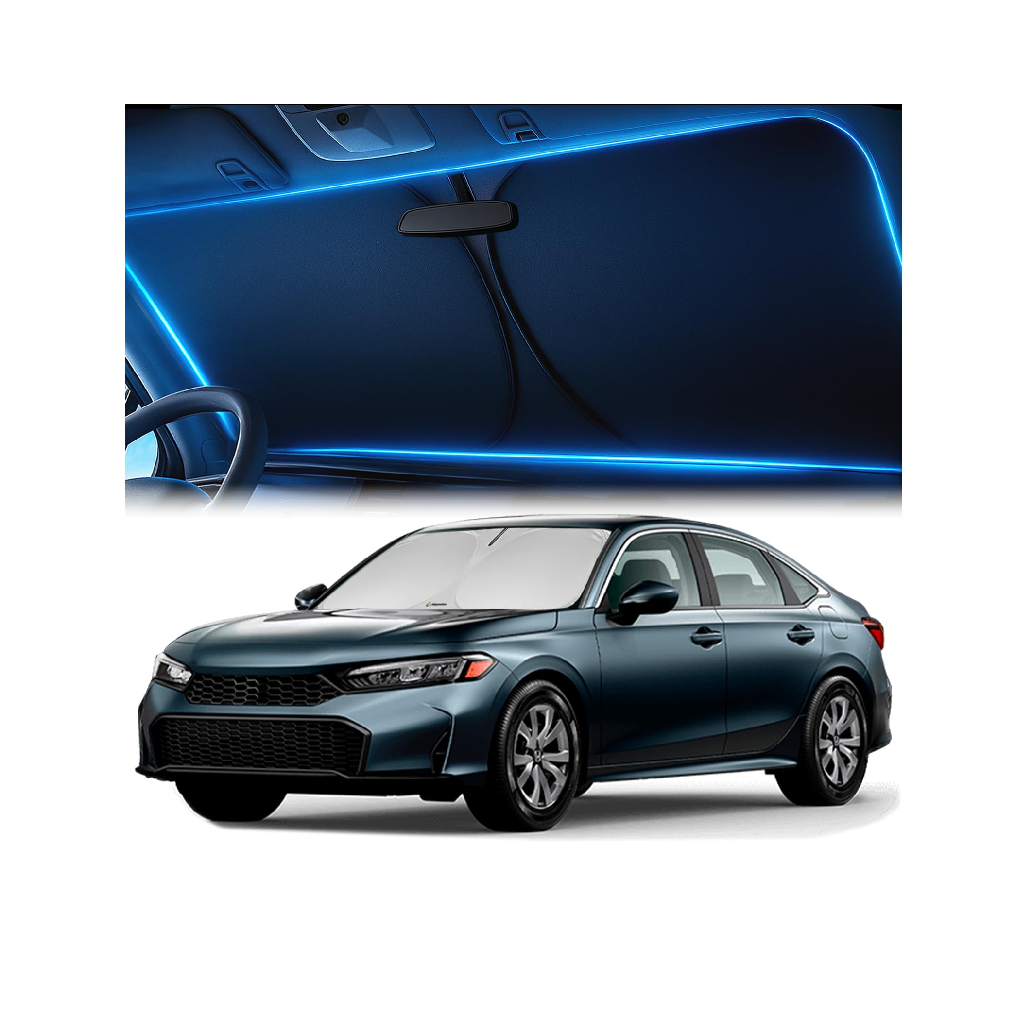Magnelex Windshield Sun Shade for Honda Civic (2022-2026)