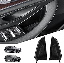 Compatible with Mercedes Benz GLE 350 450 & GLS 450 54 2020-2023 Front Row Door Organizer Tray, 2Pcs Side Door Handle Pocket Armrest Storage Box Phone Glove Container