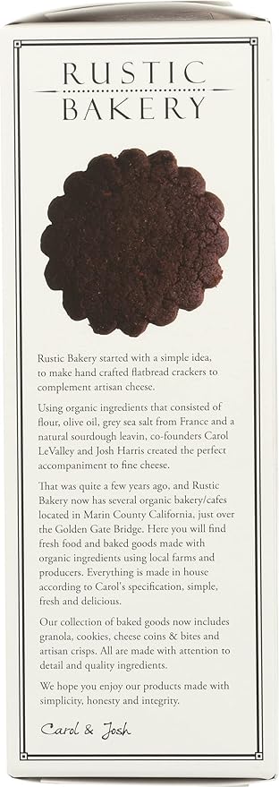 Rustic Bakery, Galletas de Chocolate y Cocoa Nib, 4 oz miniatura 7