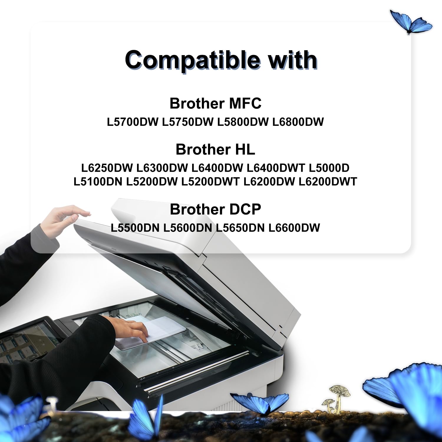 Toner T3AZUR Kit Tambour Compatible Avec Brother DR3400 Pour Brother HL