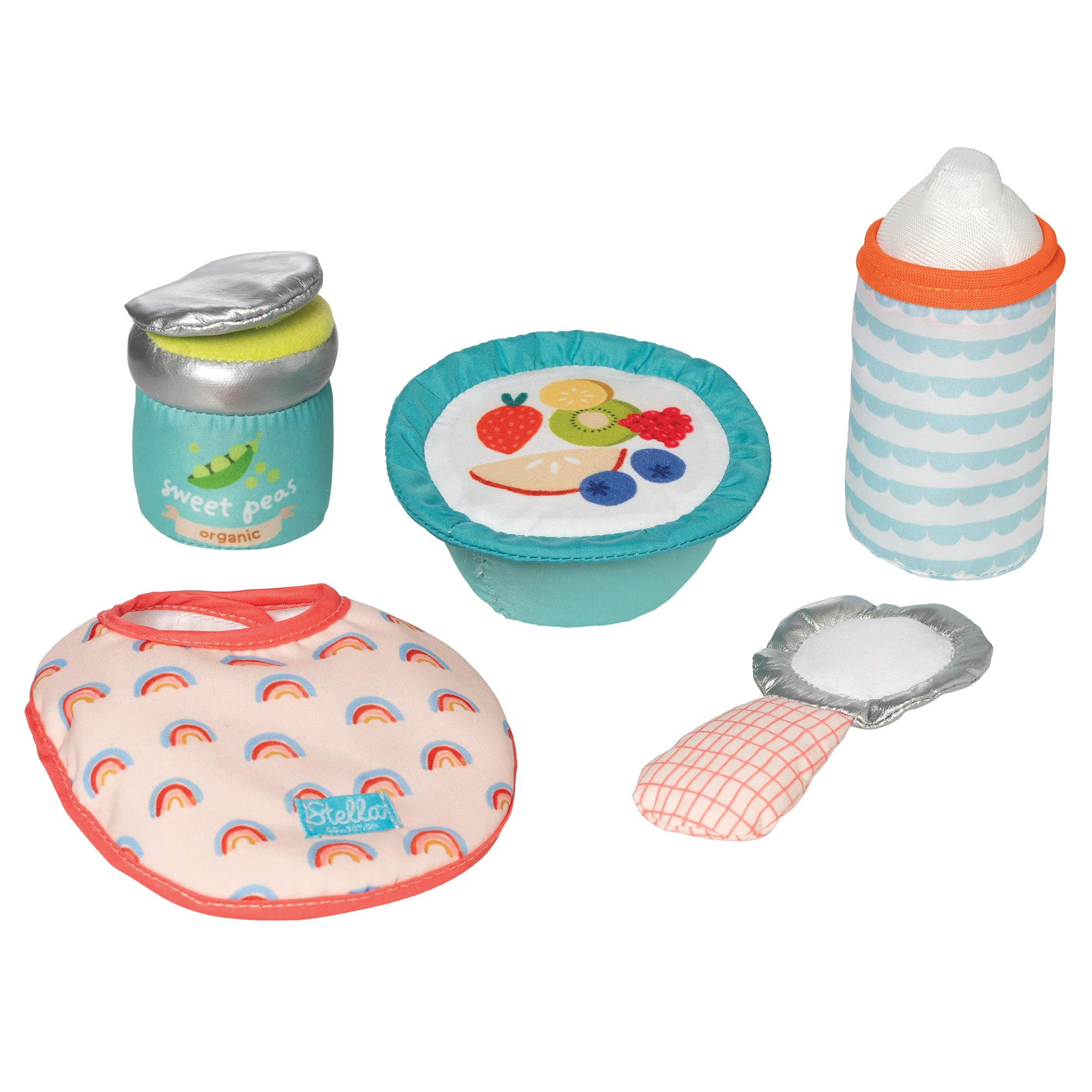 Manhattan Toy Stella Collection Baby Doll Feeding Set for 12" and 15" Dolls