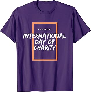 International Day of Charity Support T-Shirt