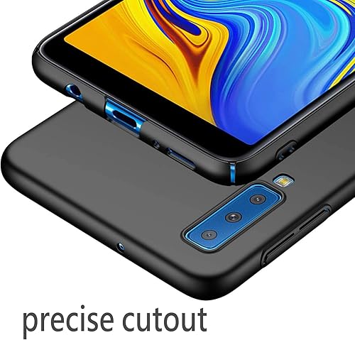 Miniatura 6 de Funda protectora delgada para Samsung Galaxy A7 2018 2018 protege de golpes, arañazos, deslizamientos, marcas, acabado mate carcasa dura de PC para