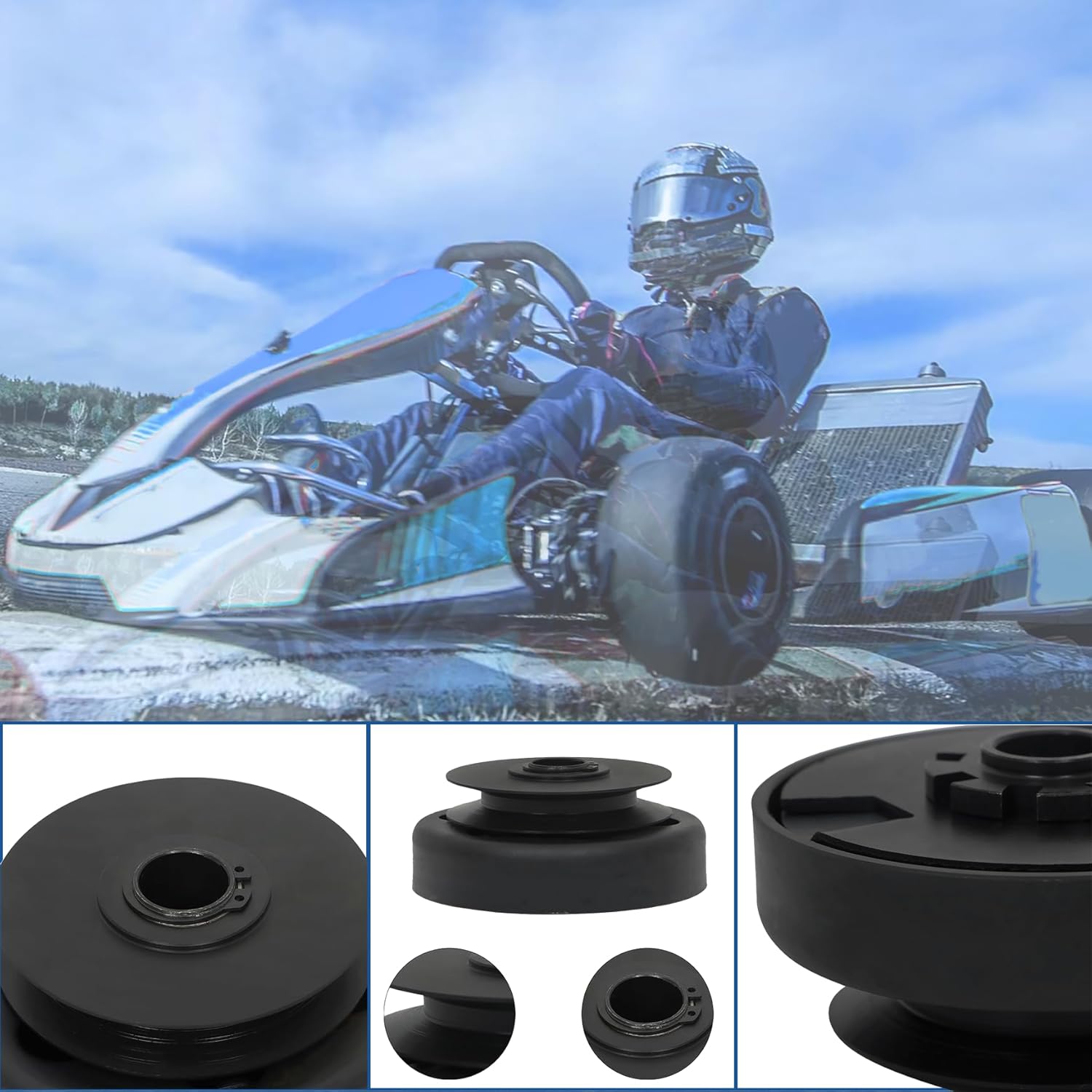 labwork Centrifugal Clutch 3/4 Bore 3/16 Key Way Belt Drive Replacement for 200182 Go Kart