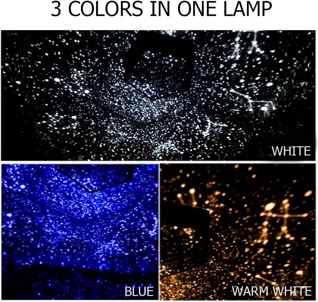 Star Projector Starry Sky Night Light Led Table Lamp Gift for Children Kids