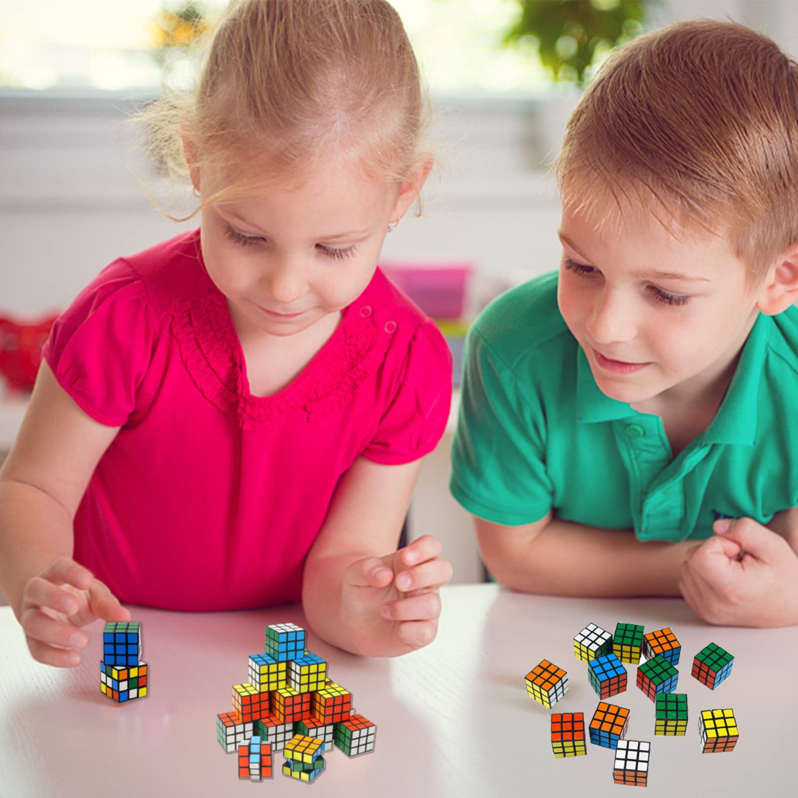 3 Cm Mini Puzzle Cube Cubes Magiques Fidget Jouet Puzzles Jeu Pour Enfants Intelligence Jouets
