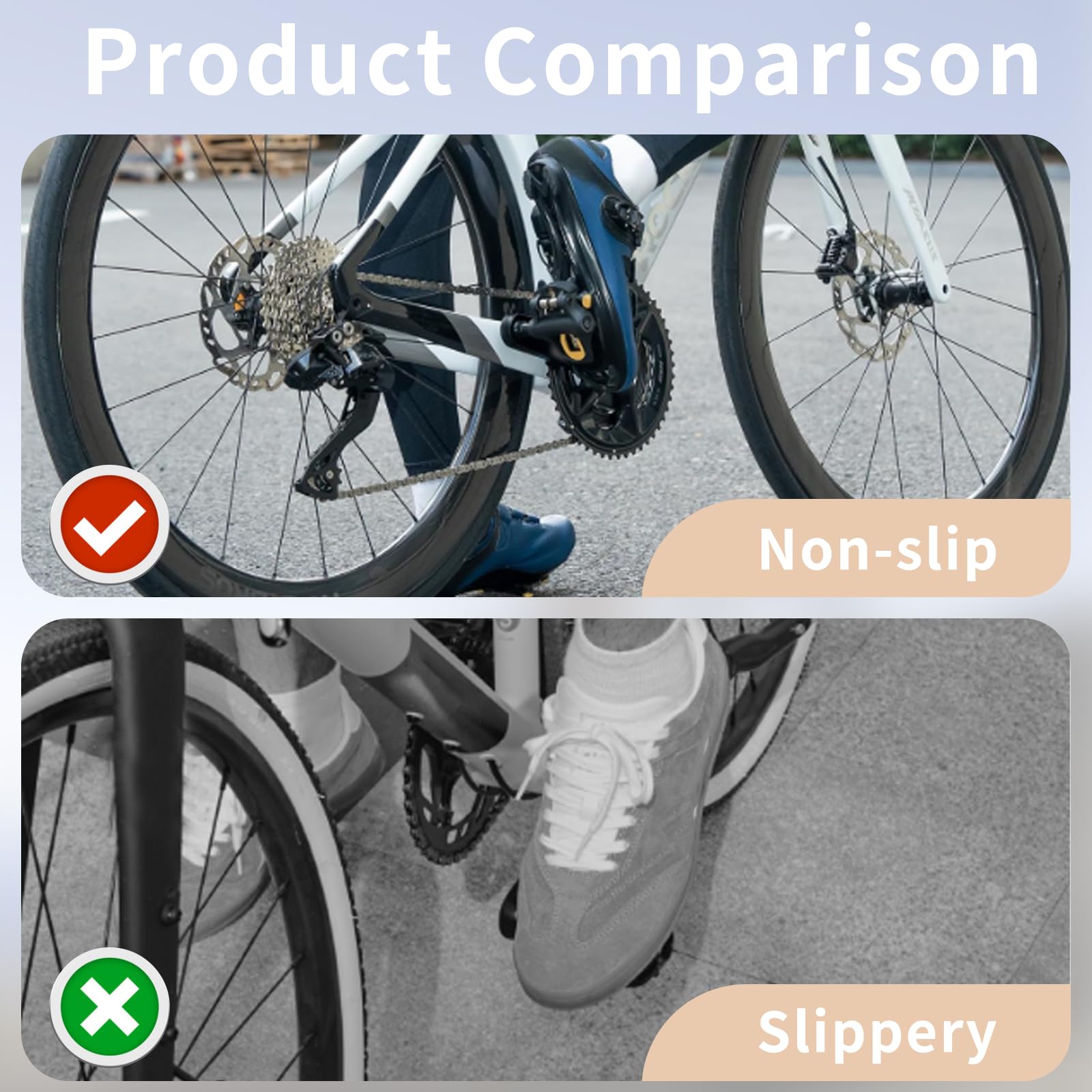 Tacchetti per Bicicletta Compatibili Shimano SPD SL, Adatti ai Pedali SM SH-10, SH11, SH12, Tacchetti per Scarpe da Bicicletta con Viti in Acciaio al Titanio, Alta Compatibilità e Resistenza