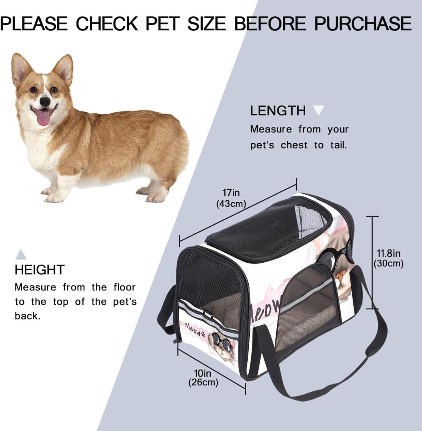 キャリー バッグ ペットキャリー ショルダー 手提げ 猫・小型犬用 通気性 携帯便利 おでかけ 旅行 通院,紙 猫