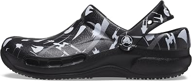 Crocs Unisex Bistro Graphic Clogs.