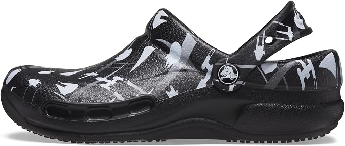 Crocs Unisex Bistro Graphic Clogs.