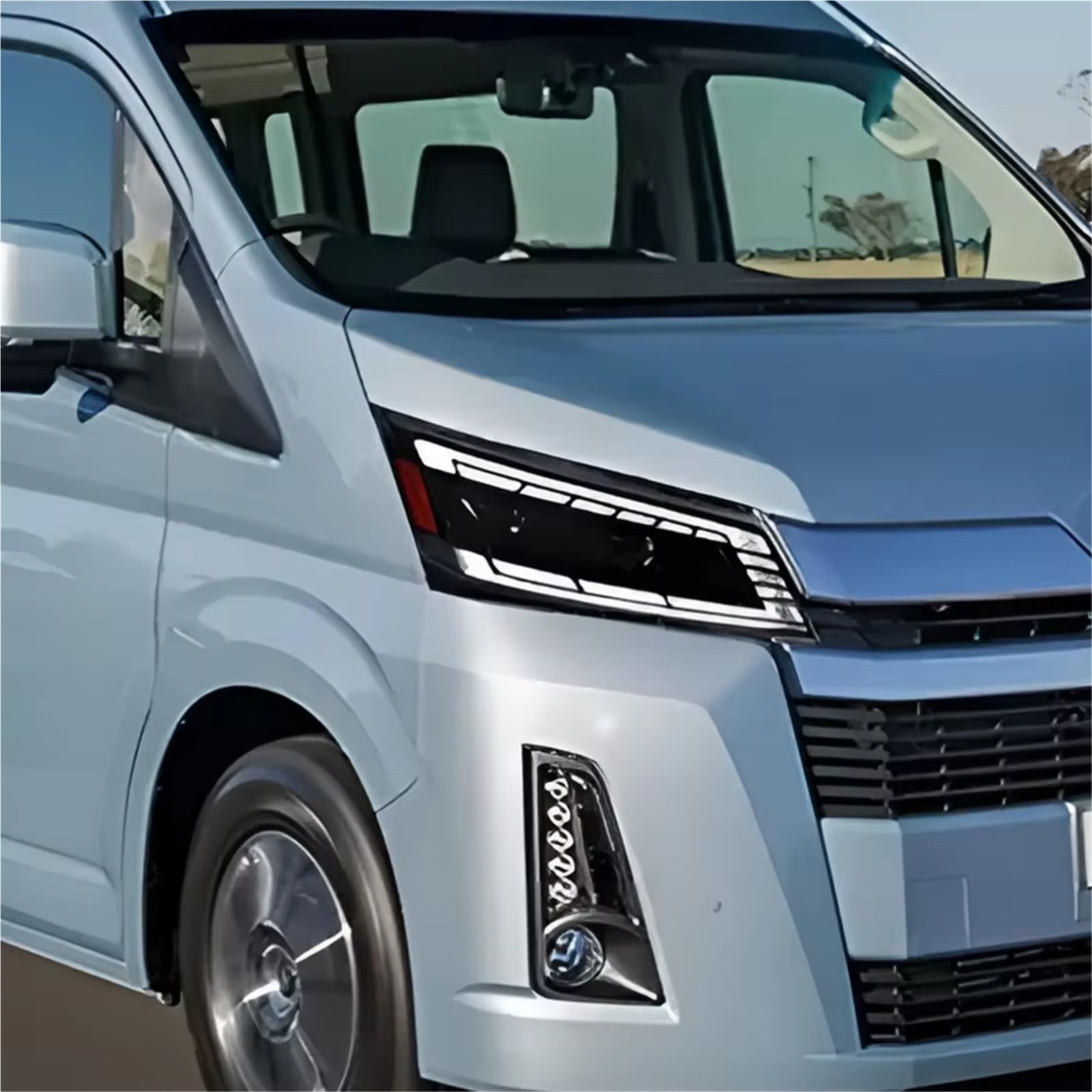 Per Toyota Per Hiace 2019-2022 Accessori Per Fari Gruppo Lampade Anteriori Per Auto Conjunto Faro Delantero | Accessori per fari Assemblaggio lampade anteriori per auto
