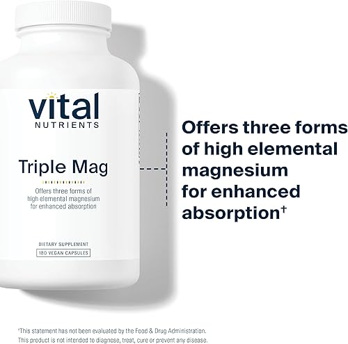 Miniatura 10 de Vital Nutrients Triple Mag 0009oz 90 cápsulas 1 1