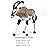 FUNSHOWCASE African Jungle Animals Taurotragus Oryx Male Toy Figure Realistic Plastic Figurine Height 5.1-inch