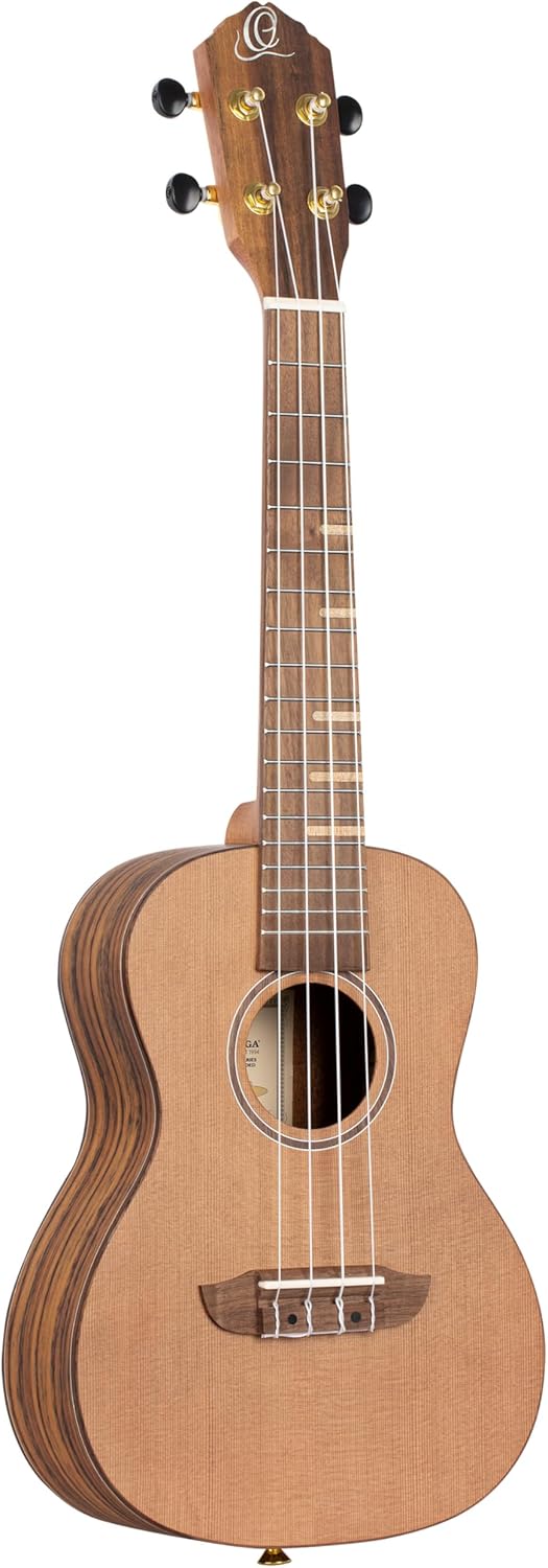 Timber Series Solid Top Left-Handed Concert Ukulele w/Bag