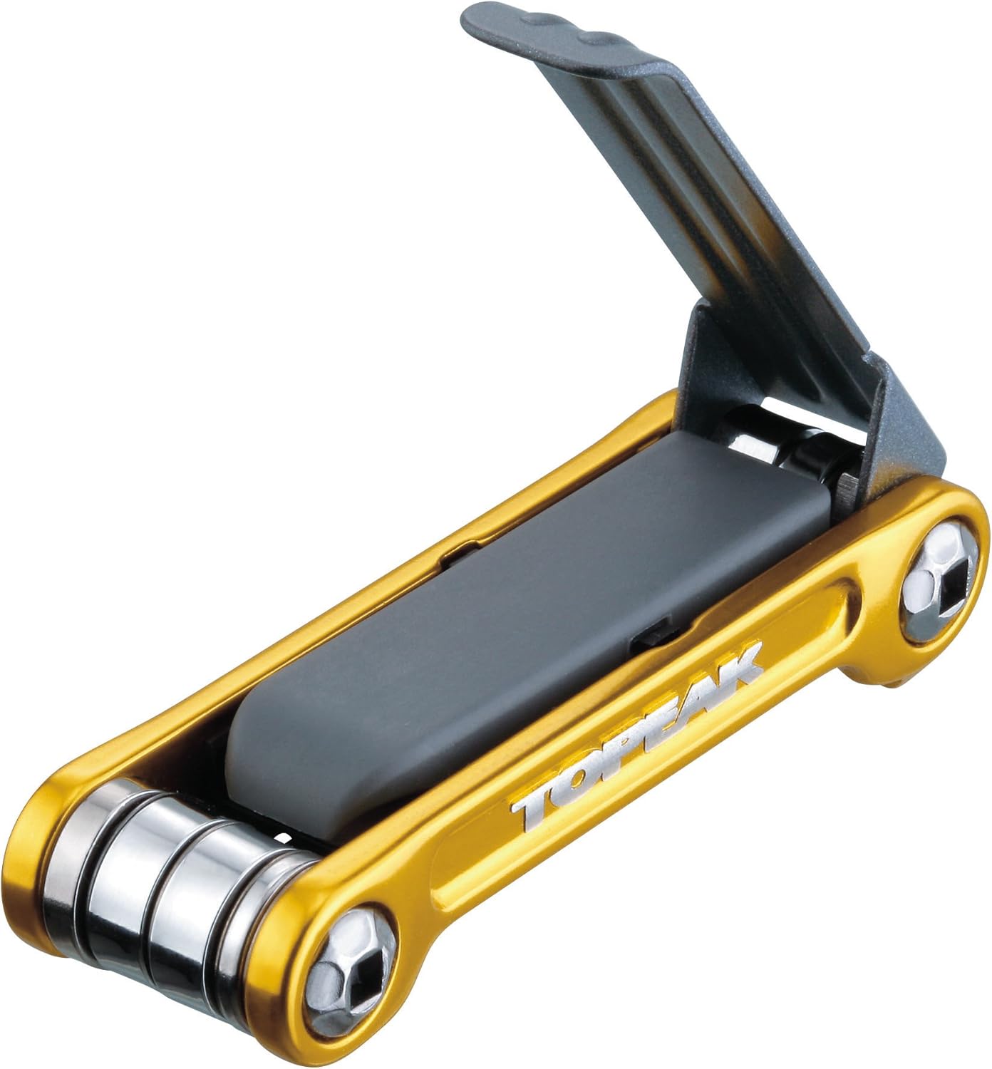 Topeak Mini 9 Pro Mini Tool with Neoprene Bag (Gold)