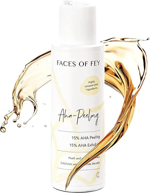 Fruchtsäurepeeling 15% mit Milchsäure & Glycolsäure gegen Falten & Pigmentflecken - 100ml