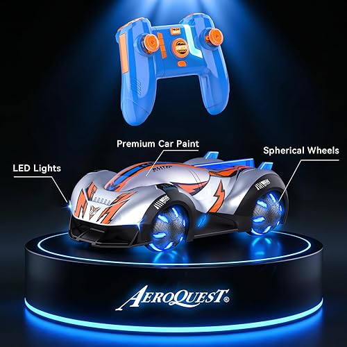 Miniatura 7 de Juguetes de coche de rueda esférica con control remoto 112 para niños de 8 a 12 años