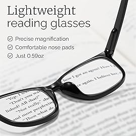 CCVOO Reading Glasses for Women/Men, Eyeglasses, Blue Light Readers for Women/Men, Computer Eye Glasses, Cheaters