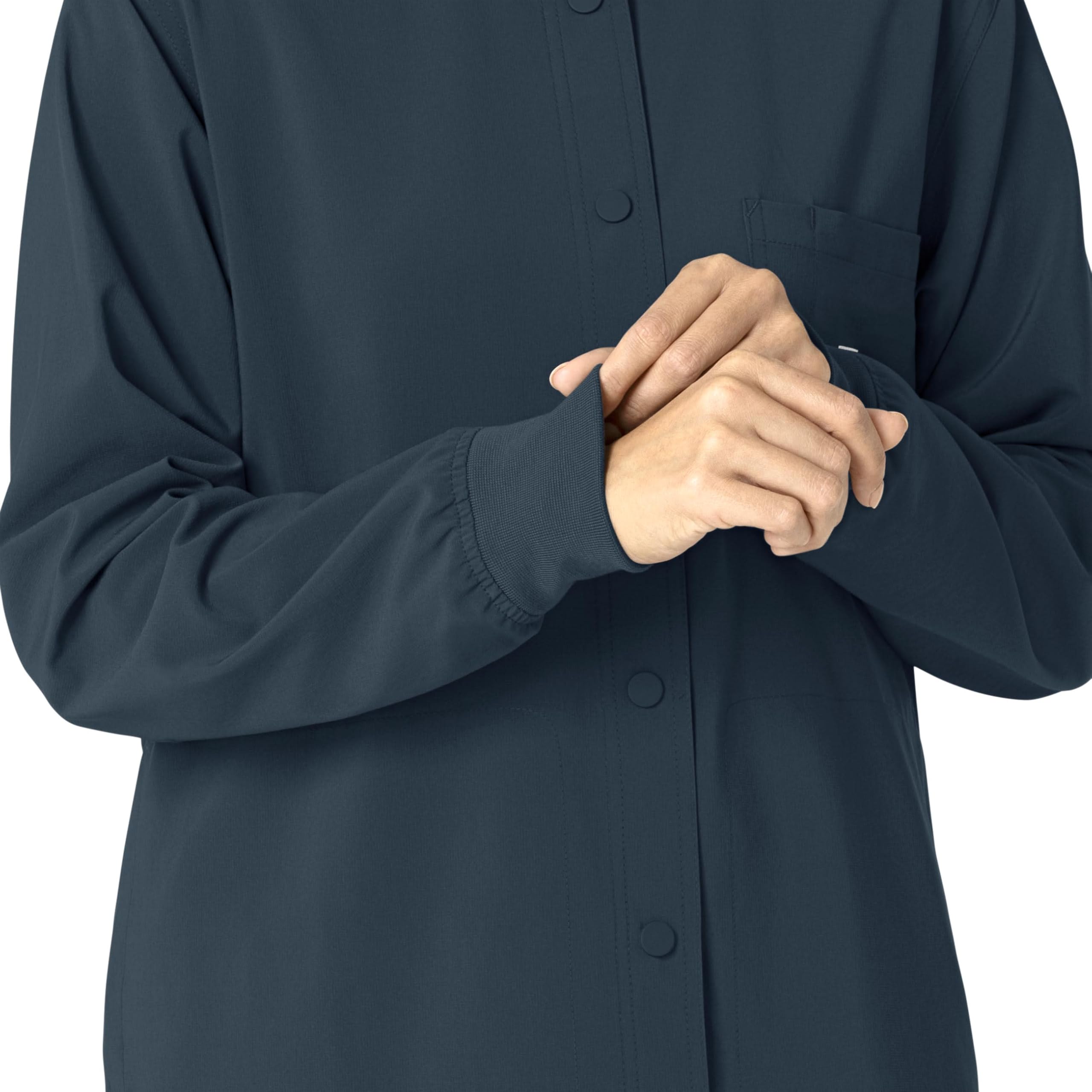 Carhartt Force Cross-Flex Women's Shirt Jacket - Navy, S