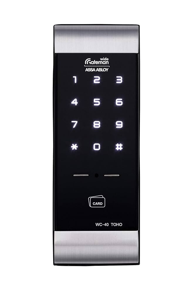 Amazon | 東邦金属工業 GATEMAN WV-40 面付錠 デジタルドア