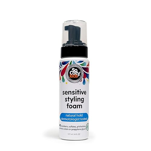 Miniatura 10 de SoCozy Kids - Espuma de peinado sensible  Espuma sensible para niños con cabello liso o rizado  Styler de agarre natural suave romero 6 onzas