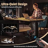 Vista 6 de ANCHEER Elliptical Machine,Under Desk Elliptical Machine - Electric Pedal Exerciser with 12 Speed Levels, Quiet Operation, LCD Display & Remote