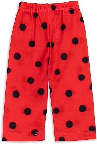 Miniatura 6 de Miraculous Ladybug - Pijama de 4 piezas para niñas pequeñas, camisa y pantalones a juego