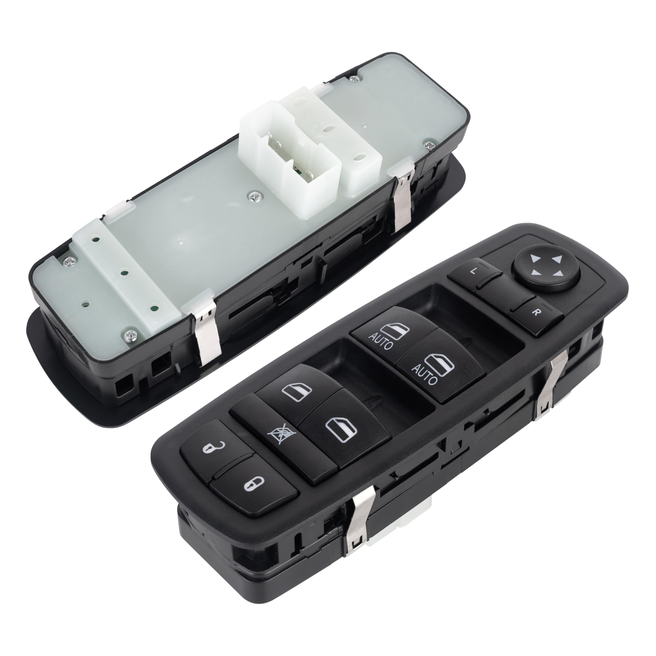 BlueStars Driver Side Master Power Window Switch 8+3 Pins Replacement for 2011-2022 Dodge Durango Jeep Grand Cherokee – Replaces 68086693AC 68086693AD