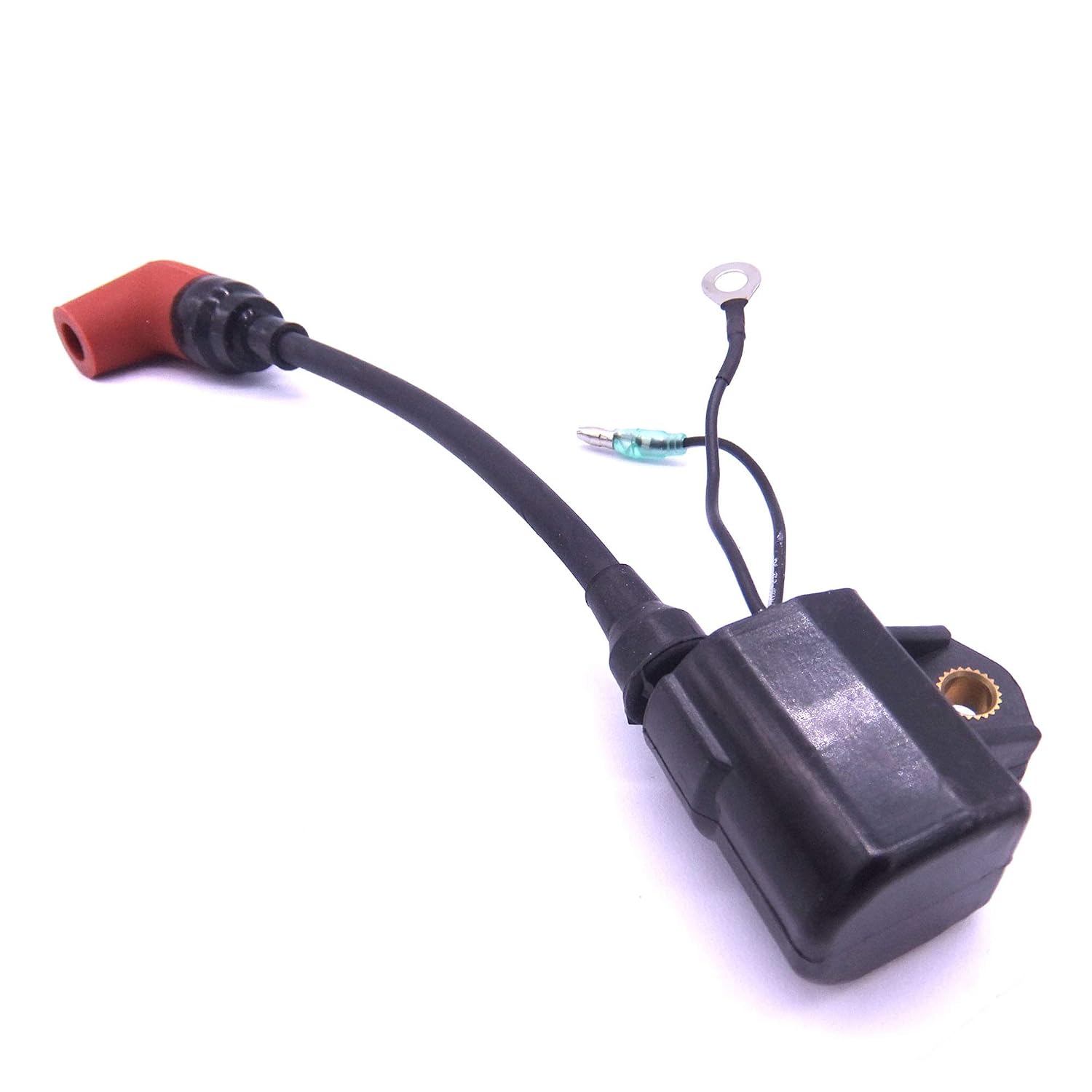 Boat Motor 697-85570-00 6H2-85570-00 T85-05030500 Ignition Coil Assy for Yamaha Parsun HDX Makara Outboard Engine 60HP 70HP 75HP 85HP 90HP with Plug Cap 663-82370-01