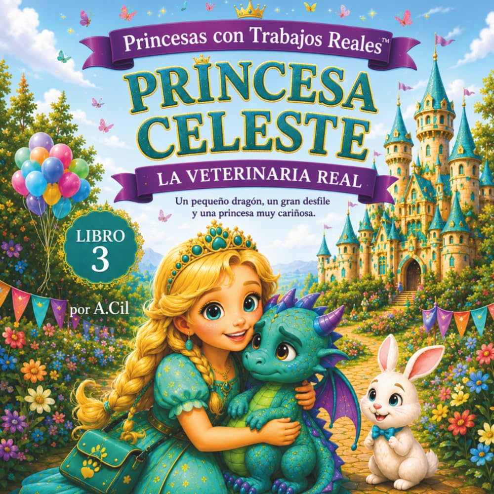 Princesa Celeste: La Veterinaria Real: Libro 3. Princesas con Trabajos Reales