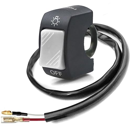 Interruptor de manillar de motocicleta, interruptor de encendido y apagado, pieza de afinación para U5 U7 U2, interruptor de luz LED de motocicleta,