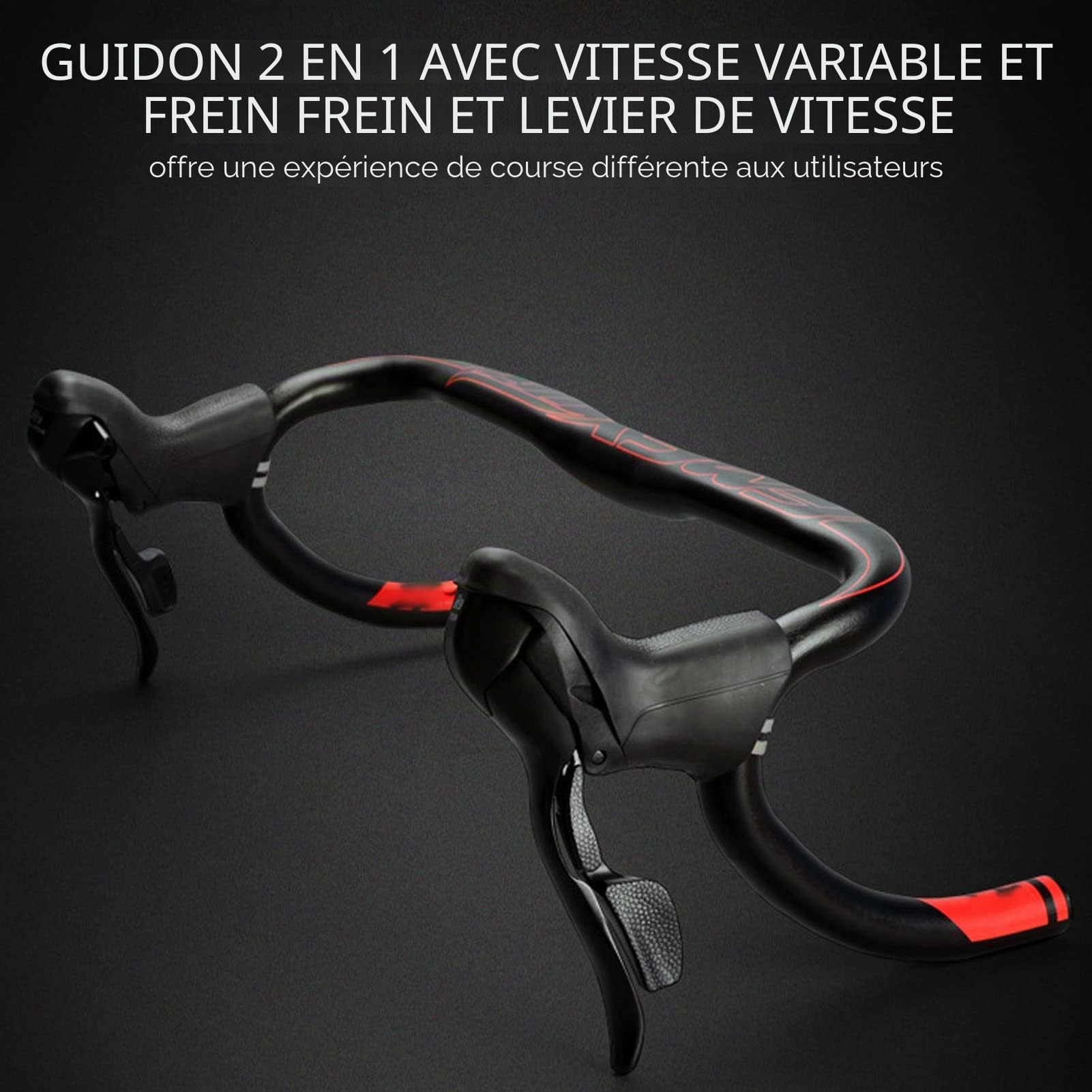 NEZE Leviers de frein pour vélo - Antirouille - Pour guidon de vélo de route