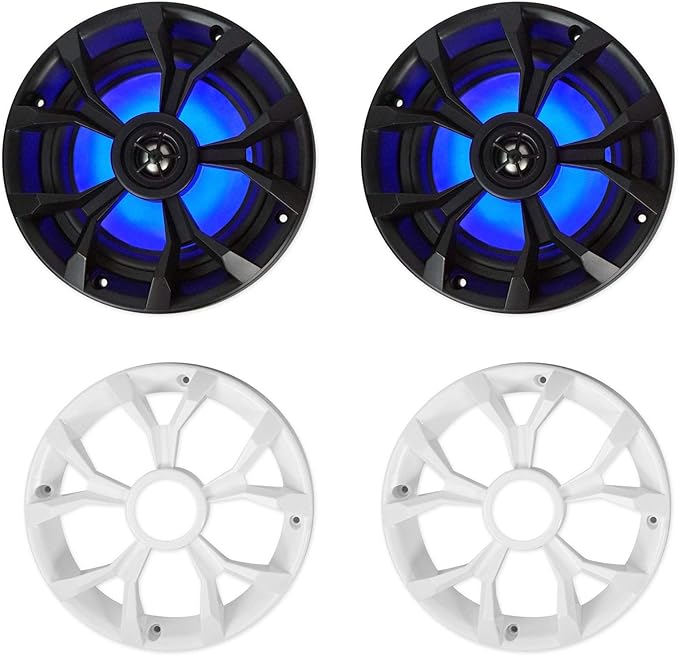 Rockville RKL65MBW Bundle 4 Artículos Parlantes Marino y Carcasas miniatura 3
